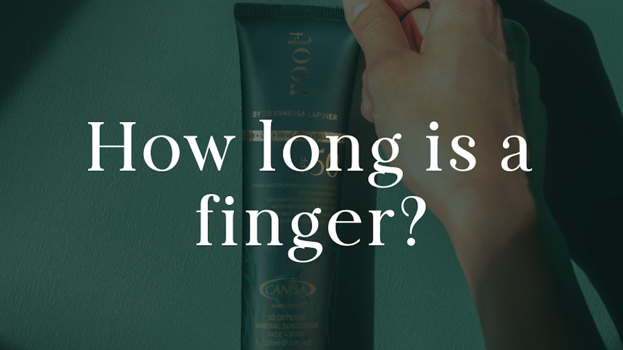 How long is a finger?