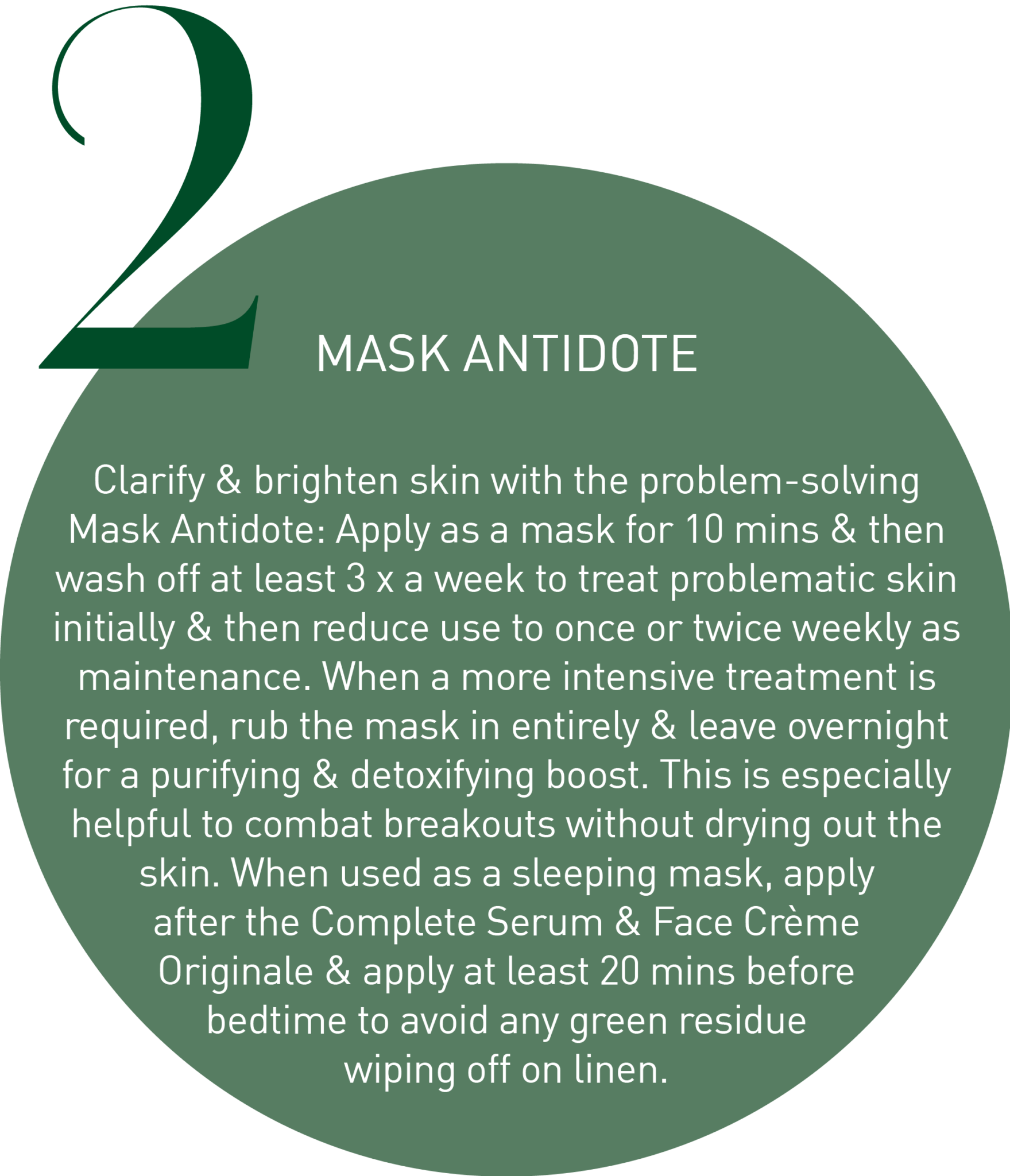 Nighttime Regimen Step