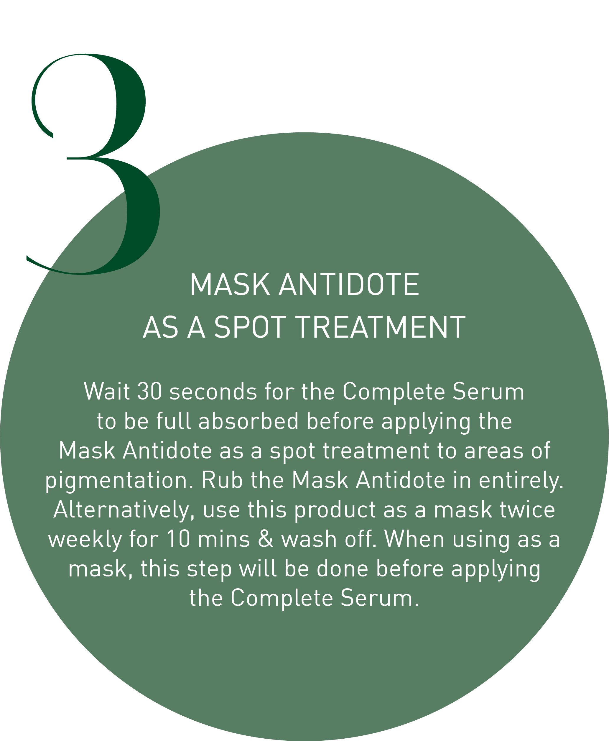 Nighttime Regimen Step