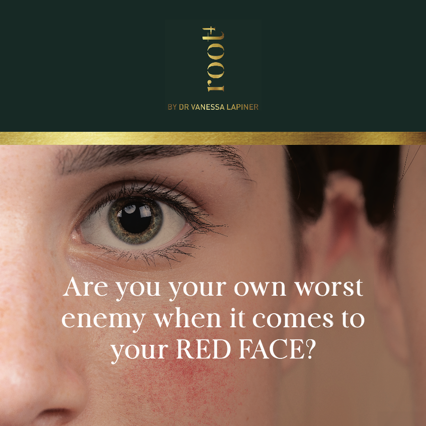 Are you your own worst enemy when it comes to your RED FACE