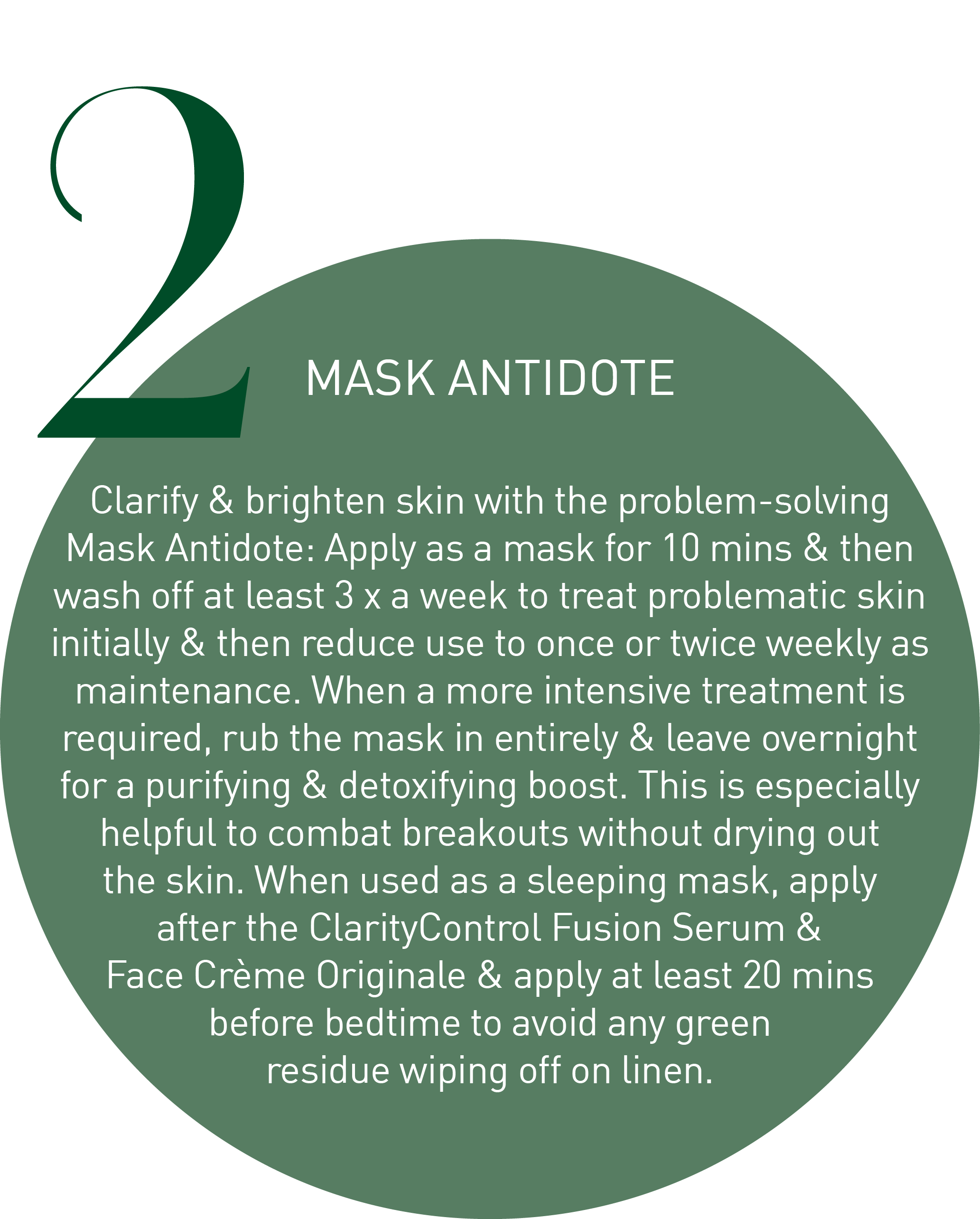 Nighttime Regimen Step