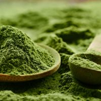 Derived from algae, this skin superfood is a powerhouse of protein, Vitamins A, B and E, carotenoids, iron, zinc, copper and gamma-linolenic acid (a powerful anti-inflammatory). It works wonders on dull and congested skin by gently detoxifying and encouraging cell renewal. It is a powerful antioxidant and helps to treat dark under-eye circles and dryness. It is antibacterial and anti-acne.
Found in: Cleansing Elixir, Complete Serum, Face Crème Originale, Eye Crème Solution, Mask Antidote, MultiMasker